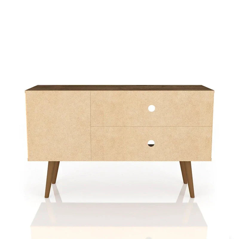 Mid-Century Modern Liberty Dual-Shelf TV Console