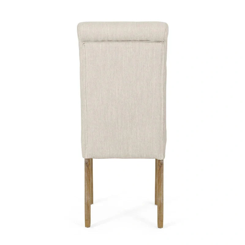 Set of 2 Aruda Upholstered Dining Chairs by Christopher Knight Home