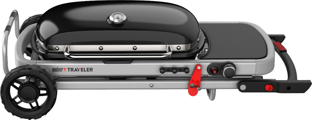 2025 Weber – Traveler Portable Gas Grill – Black