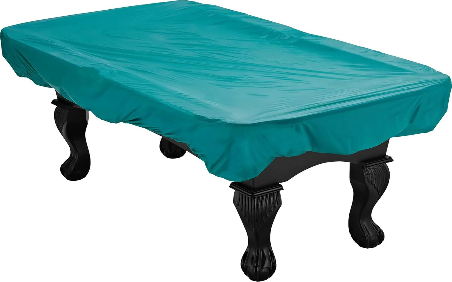 Hathaway Fairmont 6 Ft Portable Pool Table, Adults Folding Billiards Tables for Game Room with Easy Foldable Storage, Includes Full Set of Billiard Balls, Cues, Chalk & Brush