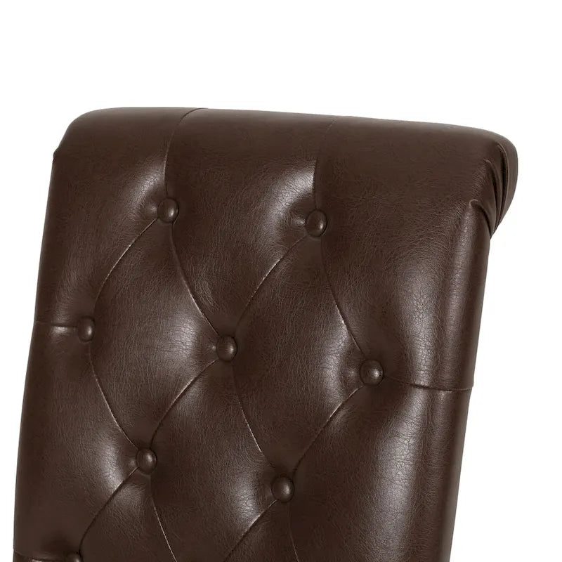 Set of 6 Aruda Upholstered Dining Chairs by Christopher Knight Home