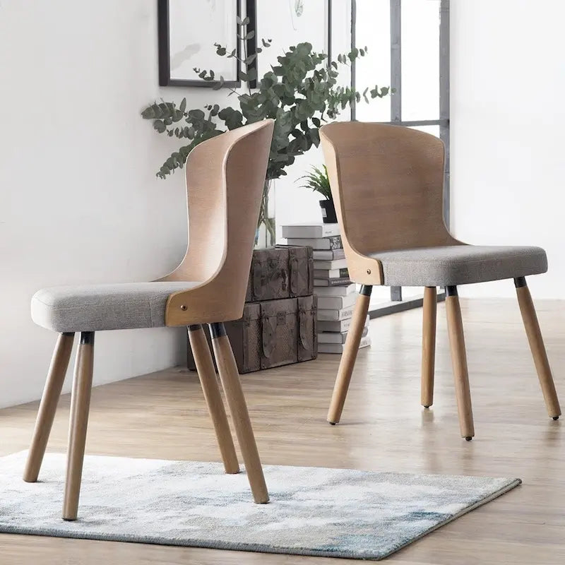 Set of 2 Mid-Century Modern Dining Chairs by Corvus Calvados