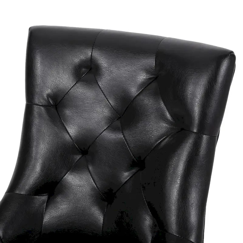 Set of 2 Cheney Tufted Dining Chairs by Christopher Knight Home