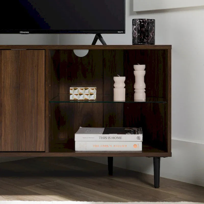 Middlebrook Esbo 48-Inch Corner Television Stand