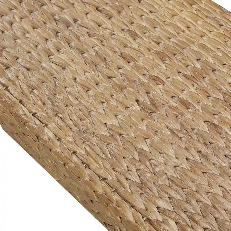 INK+IVY Seadrift Handcrafted Water Hyacinth Accent Bench