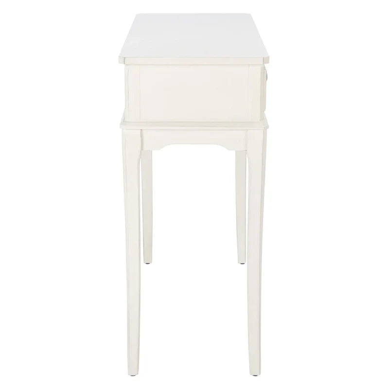 SAFAVIEH Affie 2-Drawer Console Table - Dimensions: 35.5" W x 13" D x 29.5" H