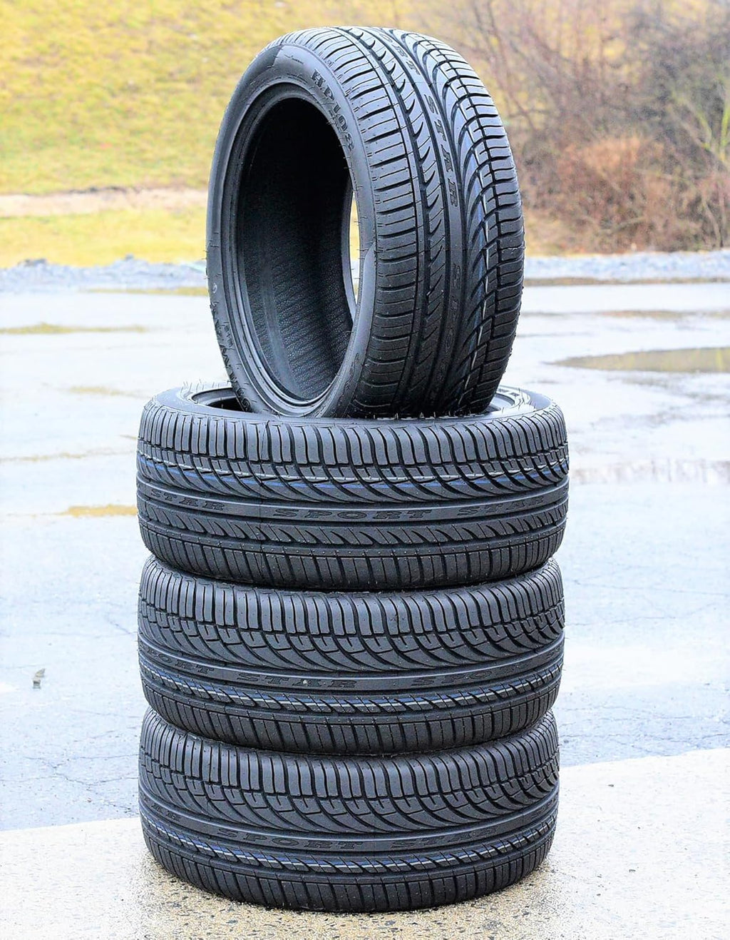 Set of 4 Fullway 215/60R16 All-Season Radial Tires, 99V Load Range XL, 4-Ply BSW, UTQG 380AA
