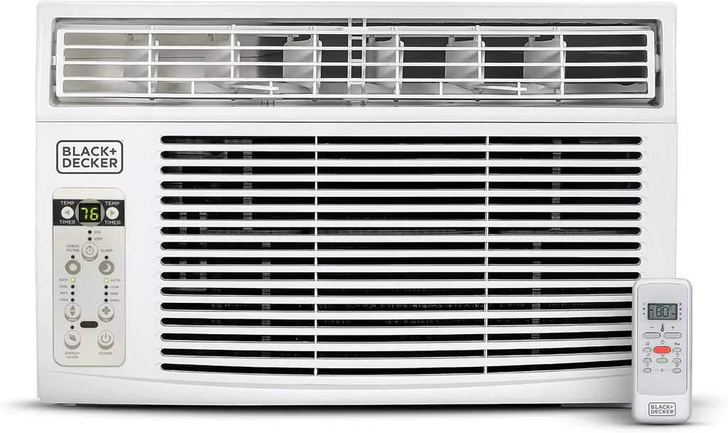 BLACK+DECKER Window Air Conditioner 12000 BTU, AC Window Unit Cools