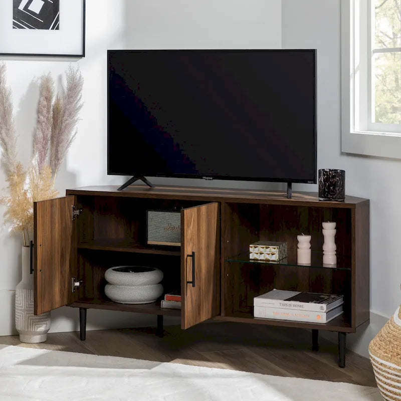 Middlebrook Esbo 48-Inch Corner Television Stand