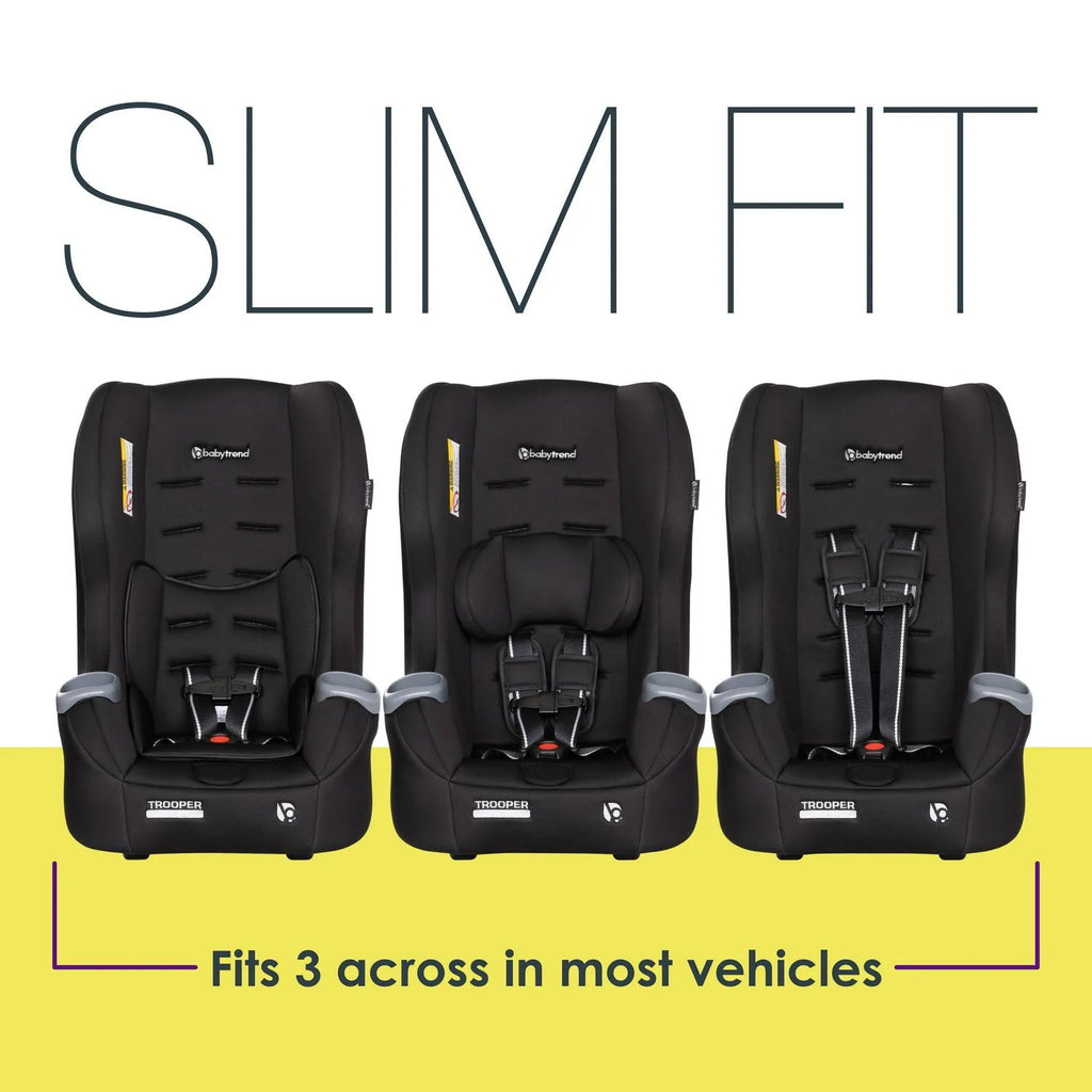 Baby Trend Trooper 3-in-1 Convertible Car Seat - Desert Black