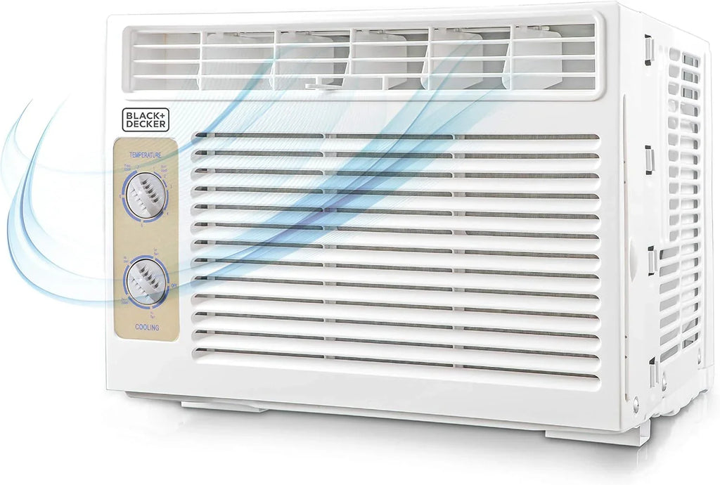 BLACK+DECKER Window Air Conditioner 12000 BTU, AC Window Unit Cools