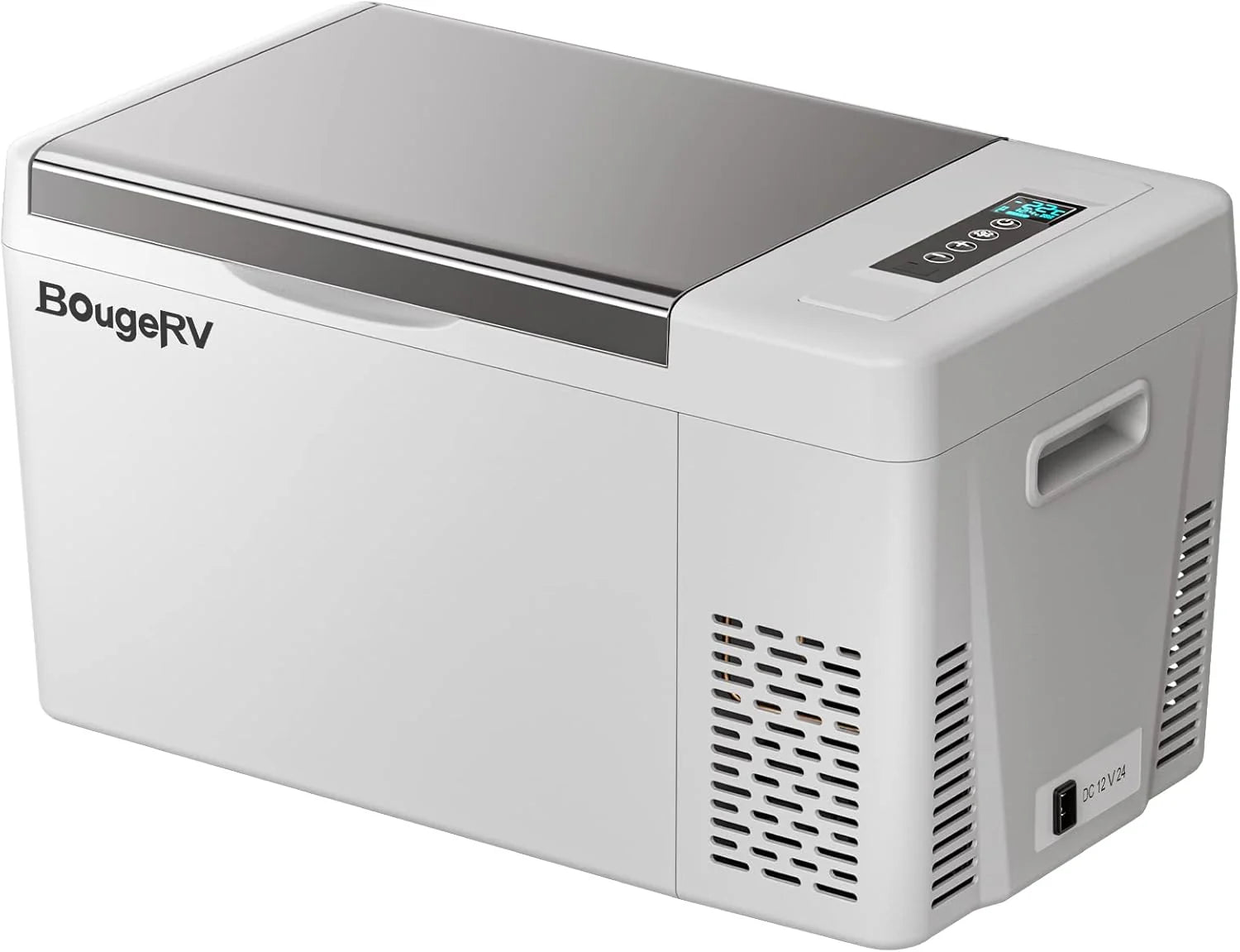 12 Volt Refrigerator 12V Car Fridge 23 Quart Portable Freezer Compressor Cooler 12/24V DC 110~240 Volt AC for Truck Van RV Camper SUV Travel Camping Road Trips Tailgating -7��~50��