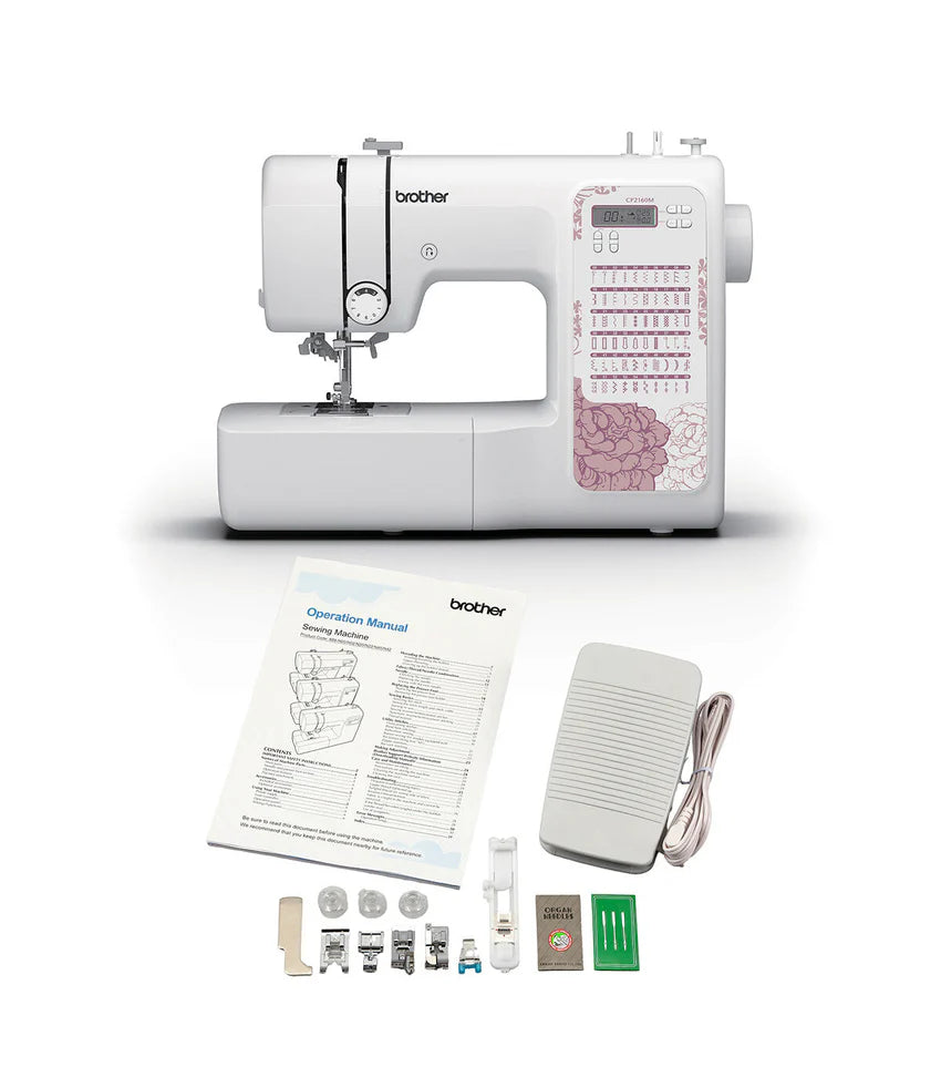 Brother CP2160M Light Mauve Floral Computerized Sewing Machine