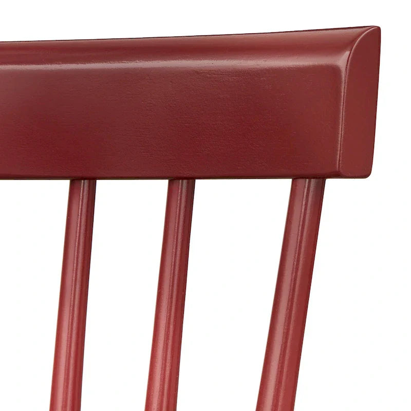 Set of 2 Venice Solid Wood Spindle Dining Chairs by Simple Living