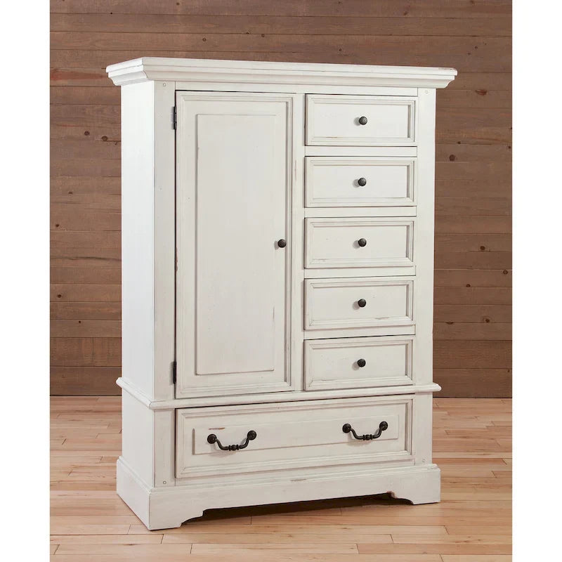 Lakewood Vintage-Inspired Gentleman's Chest of Drawers