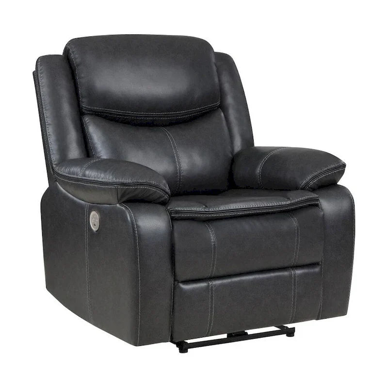 McLean Dark Grey Electric Recliner Chair
