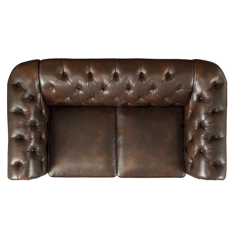 iNSPIRE Q Artisan Knightsbridge Tufted Chesterfield Loveseat