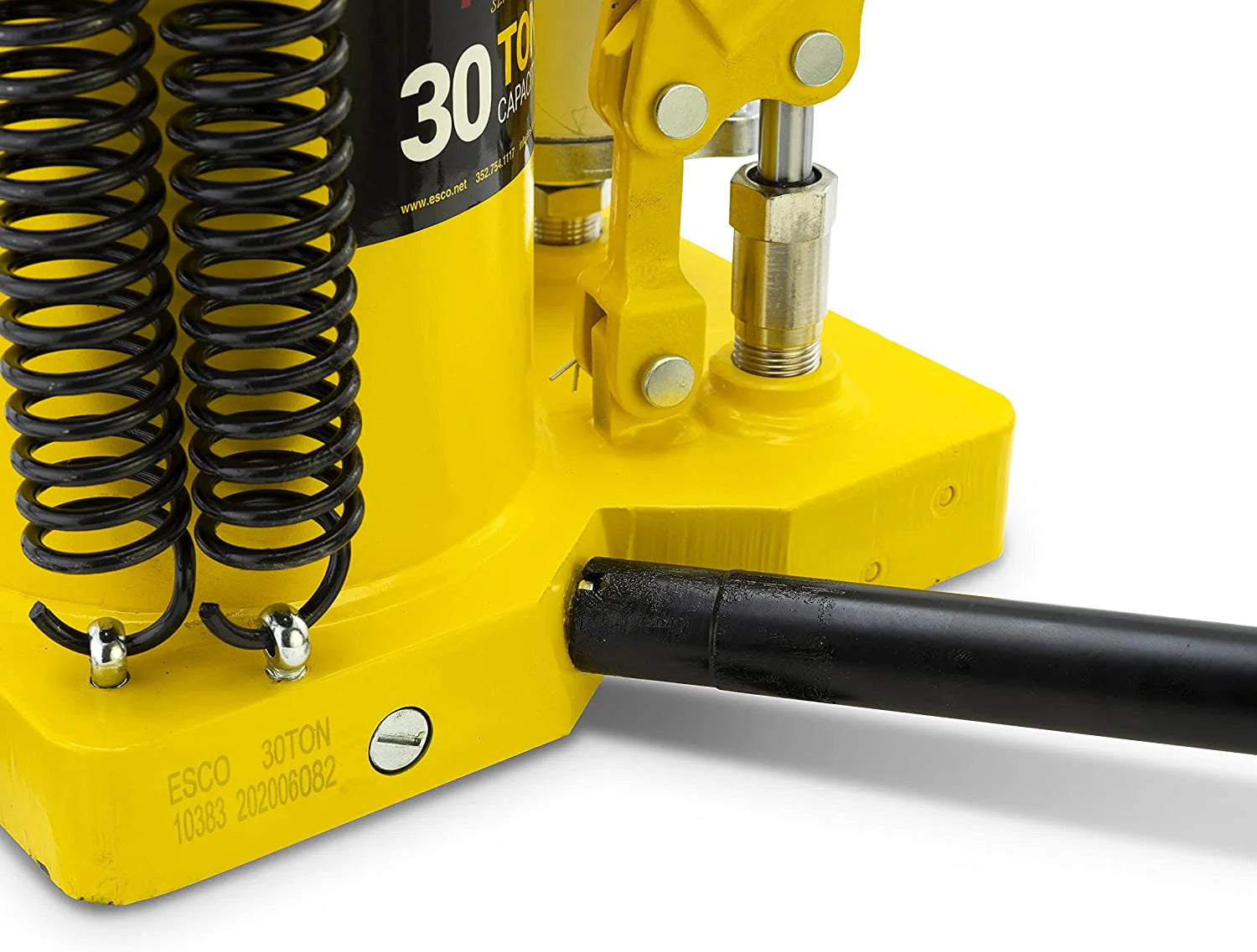 30 Ton Pro Series Air Hydraulic Bottle Jack �� Heavy Duty Lifting for Automotive and Industrial Use