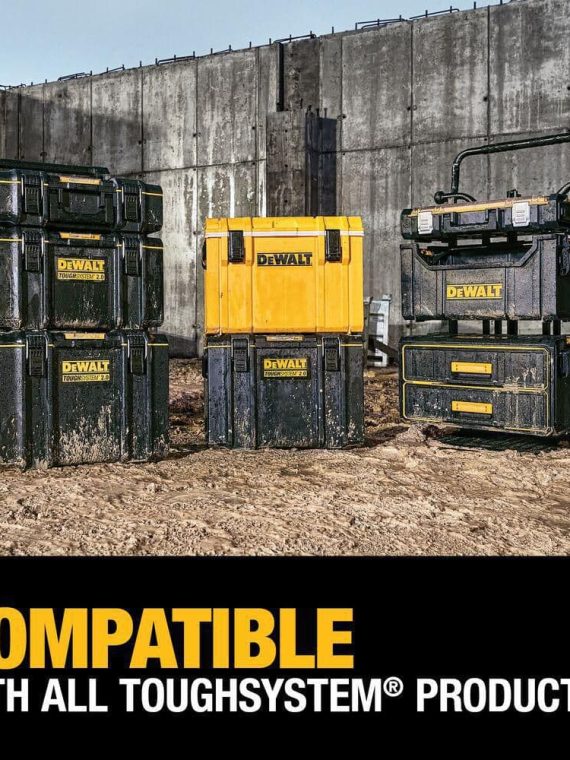 TOUGHSYSTEM 2.0 24 in. Tower Tool Box System (3 Piece Set) DWST60437