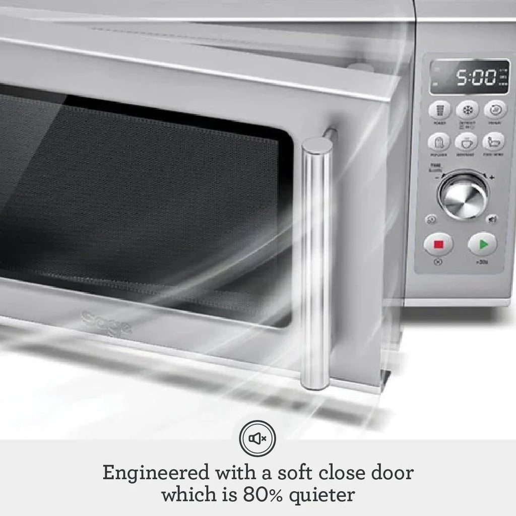 Breville BMO650SIL1BUC1 Compact Countertop Microwave