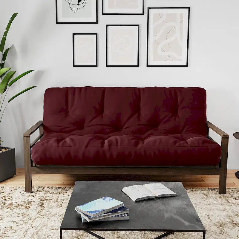 Loosh Home Twin Size Futon Mattress with 8-Inch Gel Memory Foam