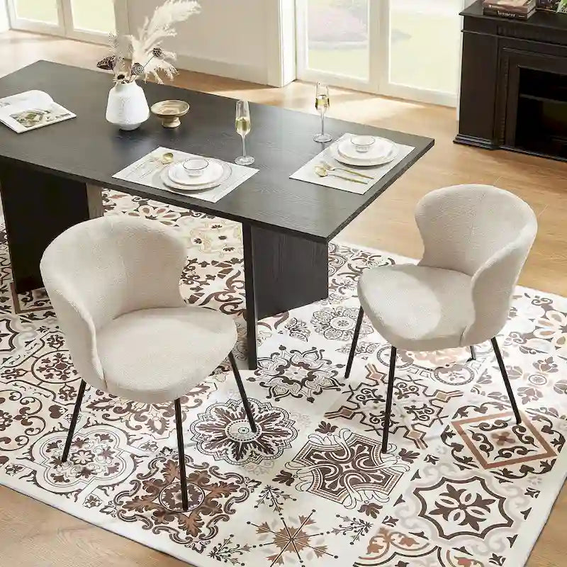 Set of 2 Modern Dining Chairs by Art Leon