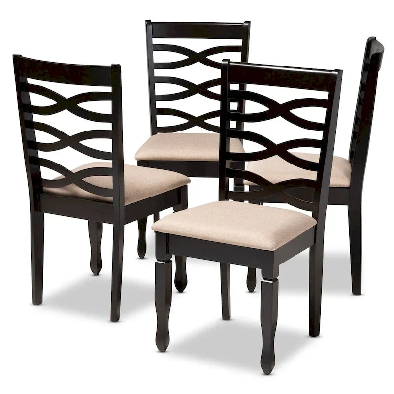 Modern and Contemporary Dining Chair 4-Piece Set