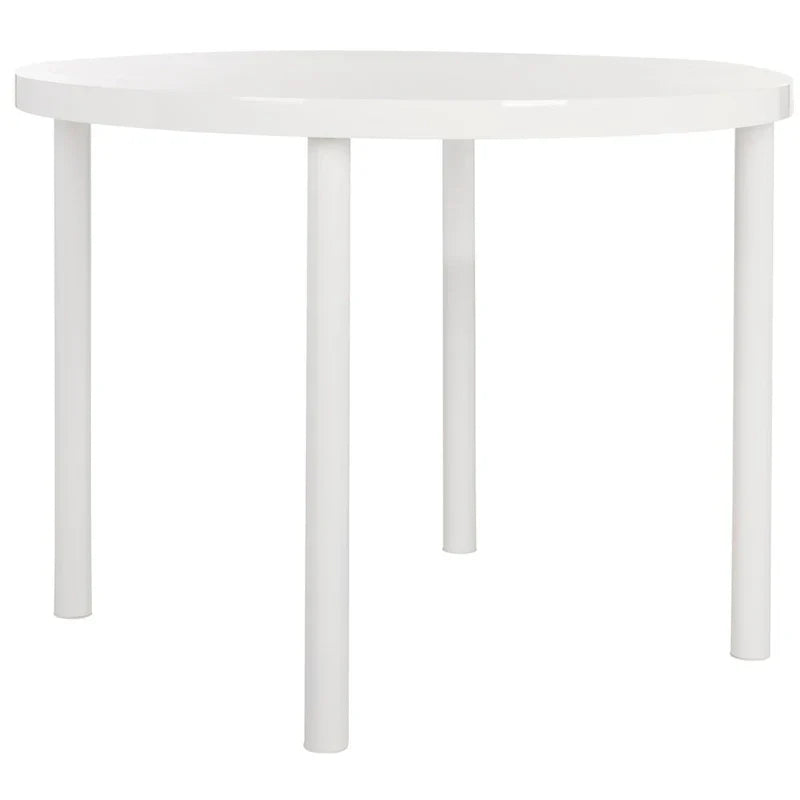 SAFAVIEH Janell White Dining Table - 39.4" Square x 30" Height