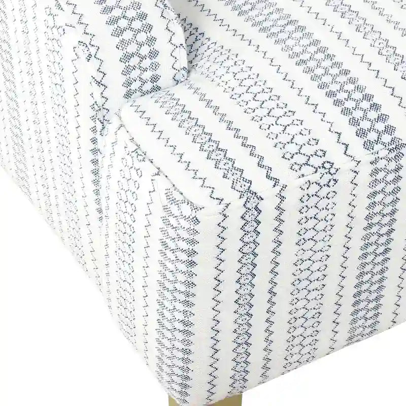 HomePop Classic Swoop Arm Accent Chair" can be rewritten as "HomePop Elegant Swoop Arm Accent Chair.
