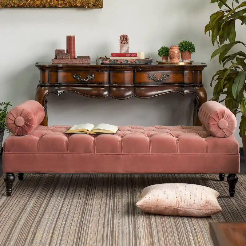 Lewis Bolster Arm Entryway Seat