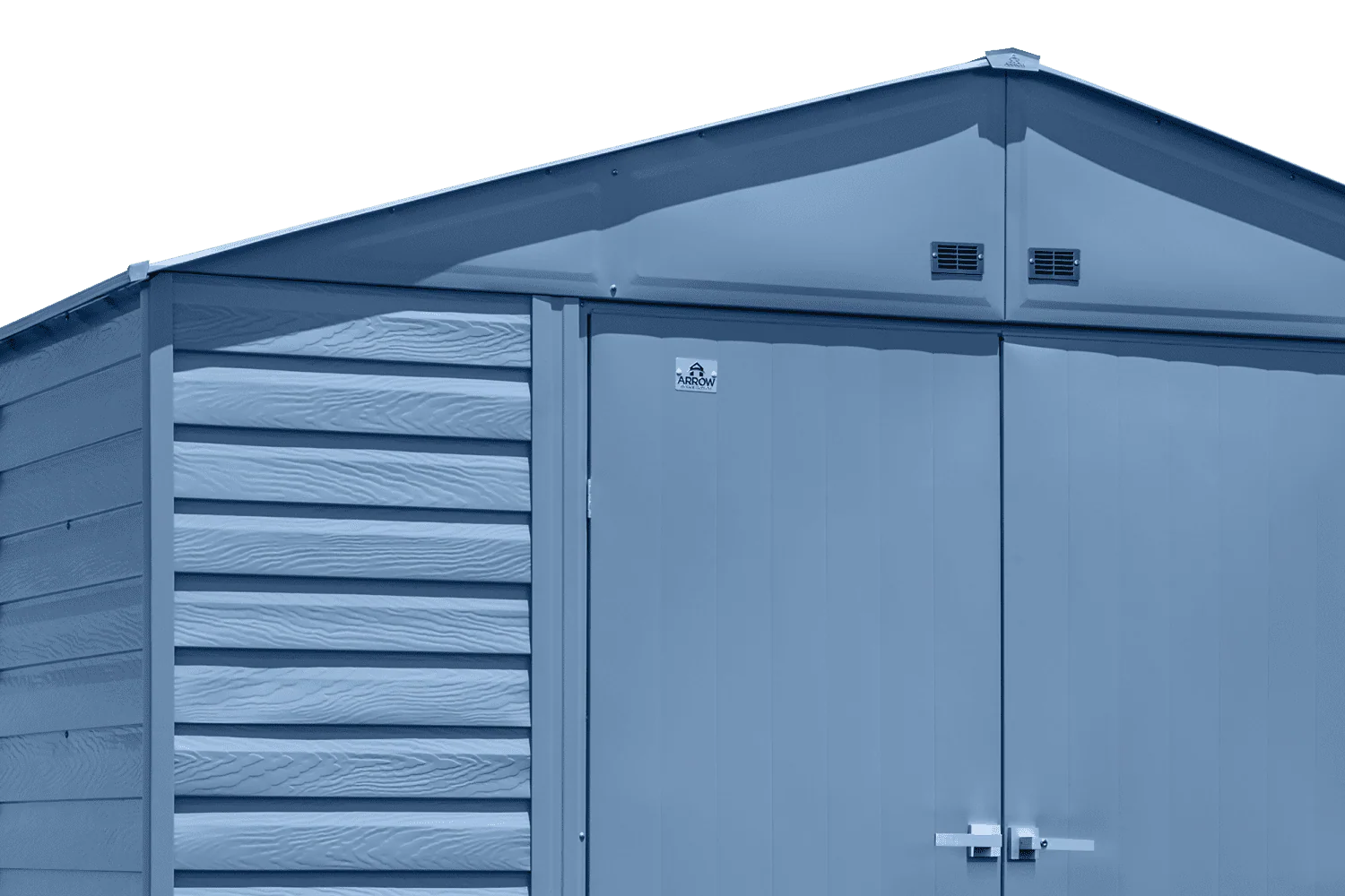 2025 Select Steel Storage Shed, 10x14, Blue Grey