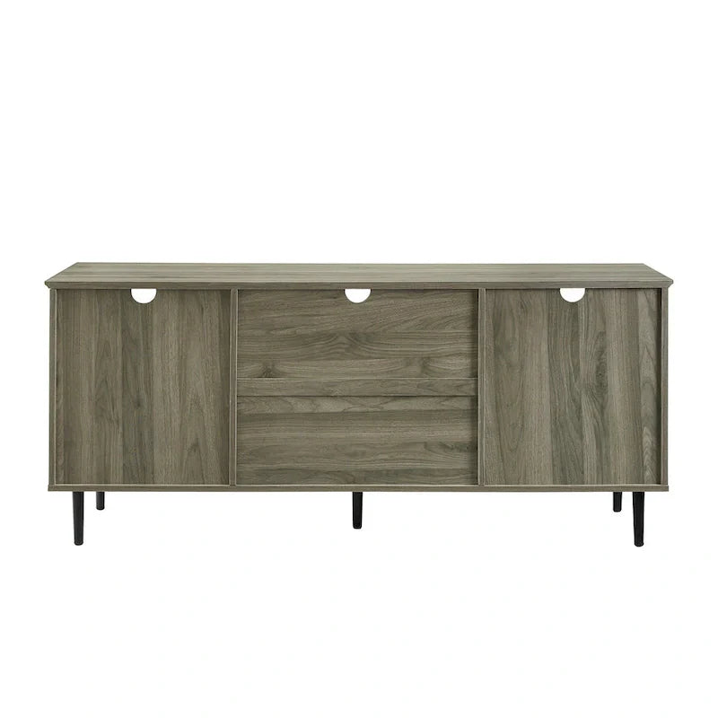 Middlebrook Jularbo 58-Inch Dual-Door Split Panel TV Stand