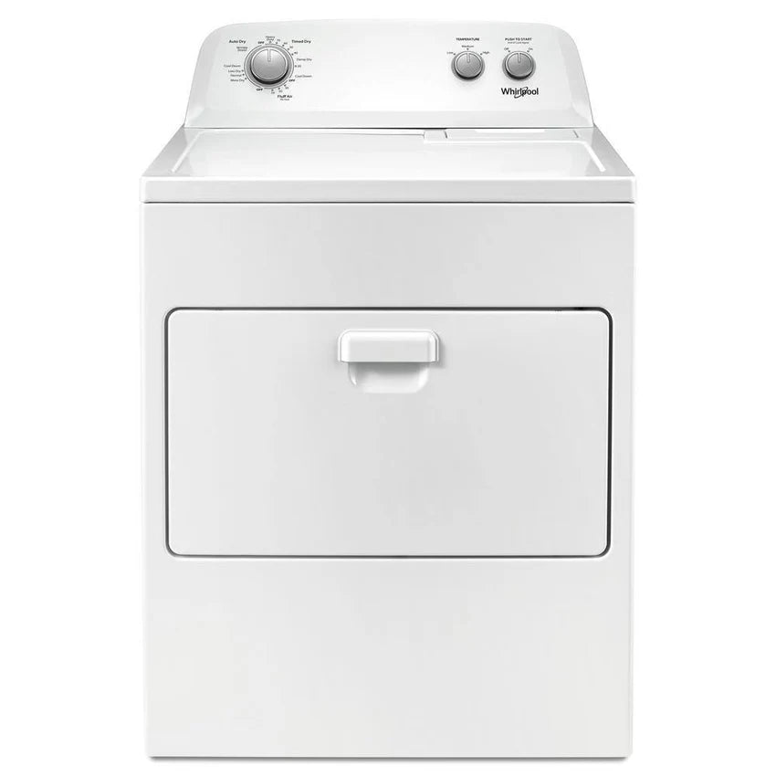 2025 Whirlpool 7.0 cu. ft. Electric Dryer, AutoDryTM System, Wrinkle ShieldTM, White