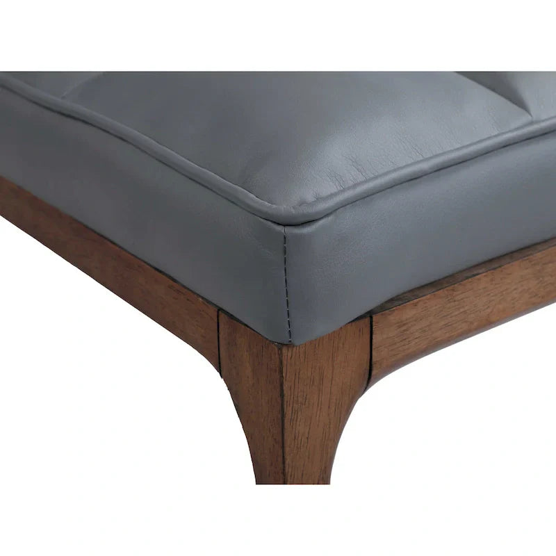 Set of 2 Contemporary Tufted Side Chairs with Sturdy Solid Wood Frame
