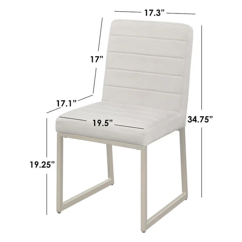 Lifestorey Chantel 3-Piece Dining Ensemble