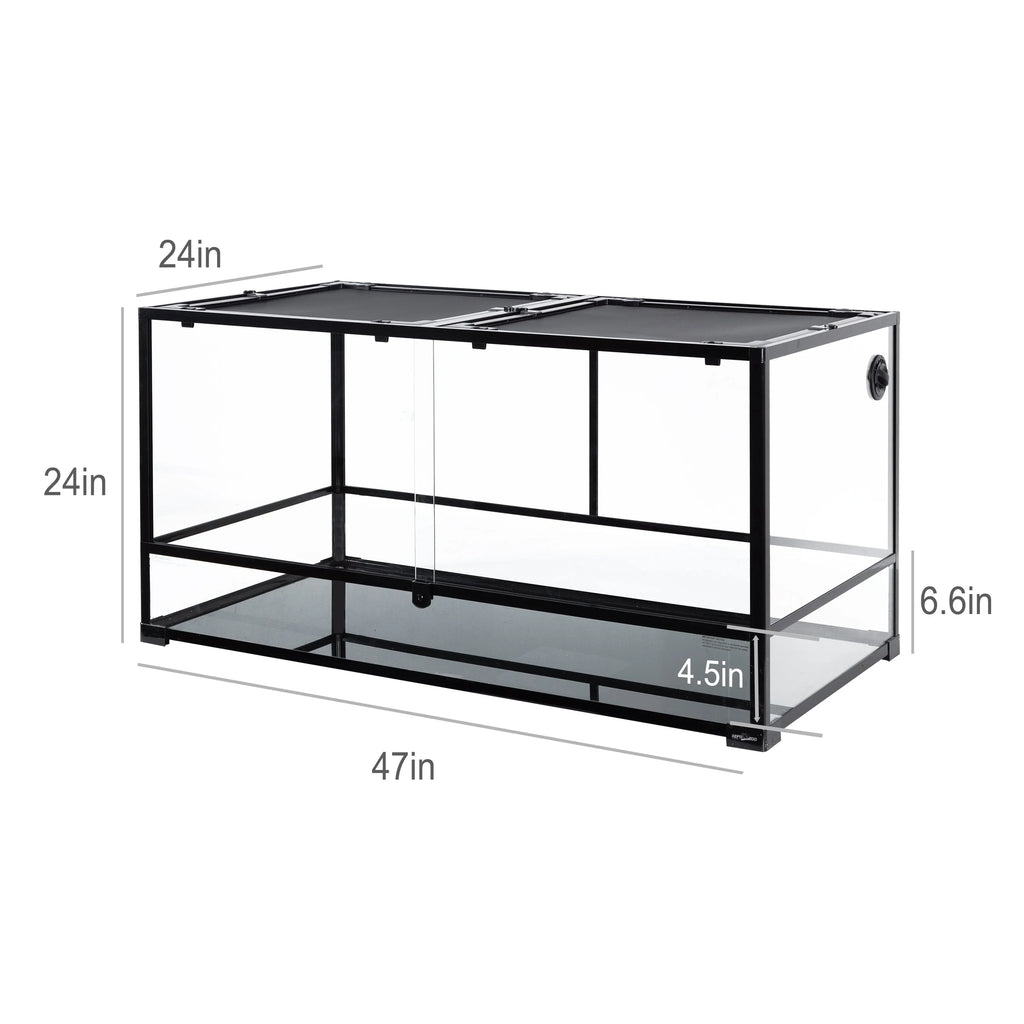 REPTIZOO 120-Gallon Extra Large Reptile Terrarium