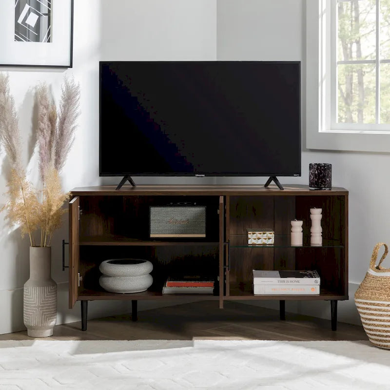 Middlebrook Esbo 48-Inch Corner Television Stand