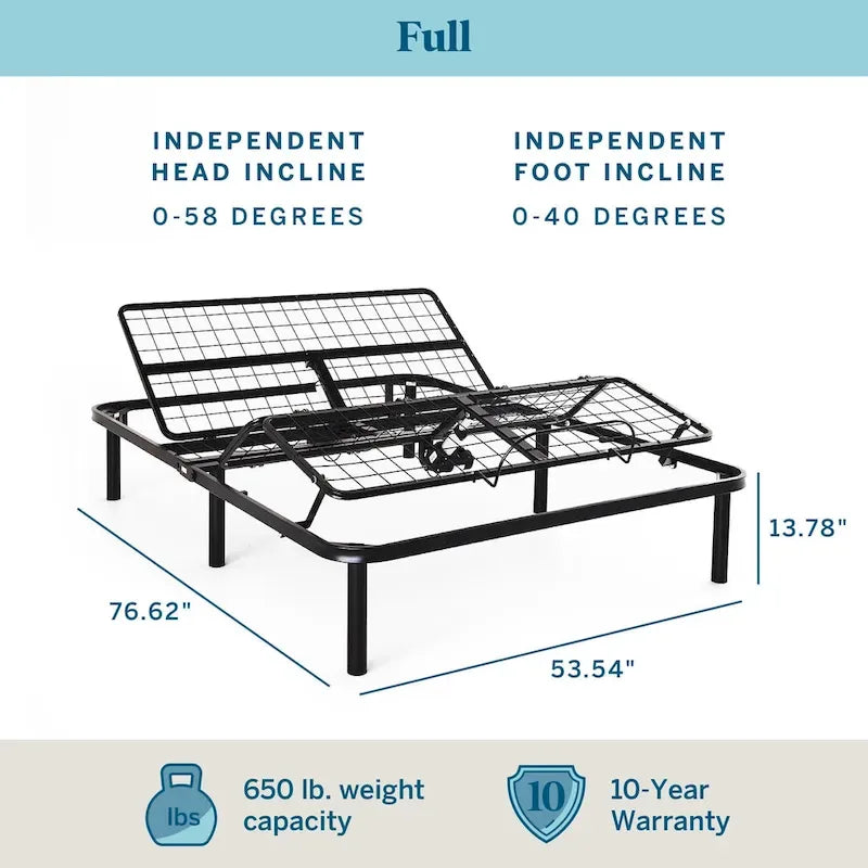 Lucid Adjustable Bed Base - Standard Model