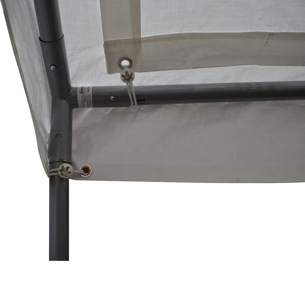 Caravan Canopy Sports Domain Caravan Portable Garage Heavy Duty Shelter, White