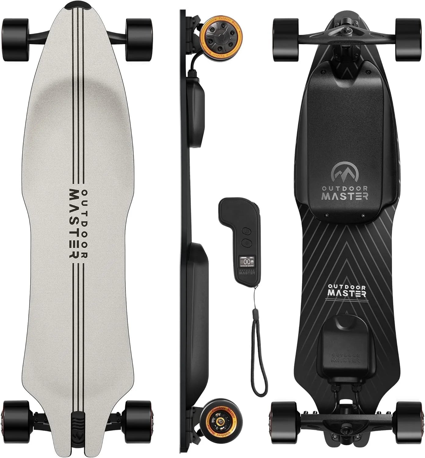 Caribou Electric Skateboard �� 32 MPH, 26 Mile Range, Dual 1000W Motors, Longboard for Adults & Teens, 6-Month Warranty