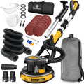 Giovent? Electric Drywall Sander with Dust Extraction, Suitable for Popcorn Ceilings