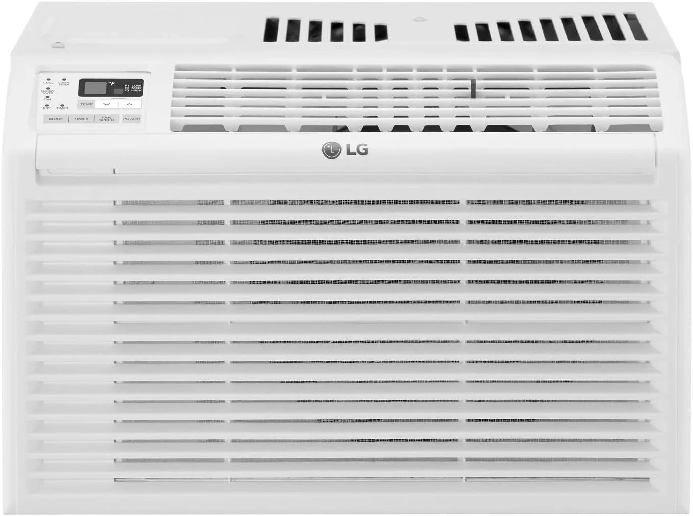 LG 6,000 BTU Window Air Conditioner, 115V, Cools 250 Sq.Ft. for Bedroom, Den