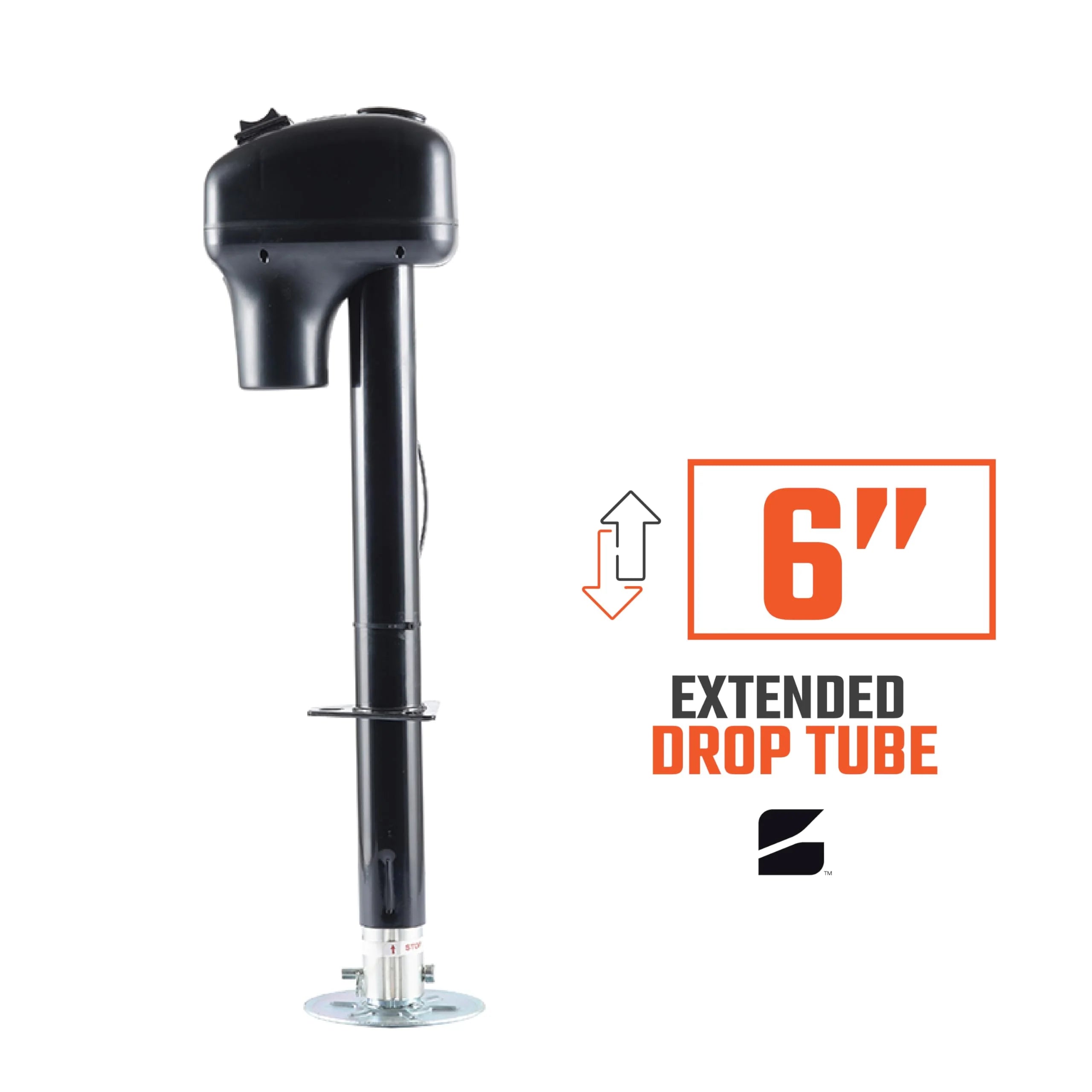 Bastion Electric Power Tongue Jack with Cover