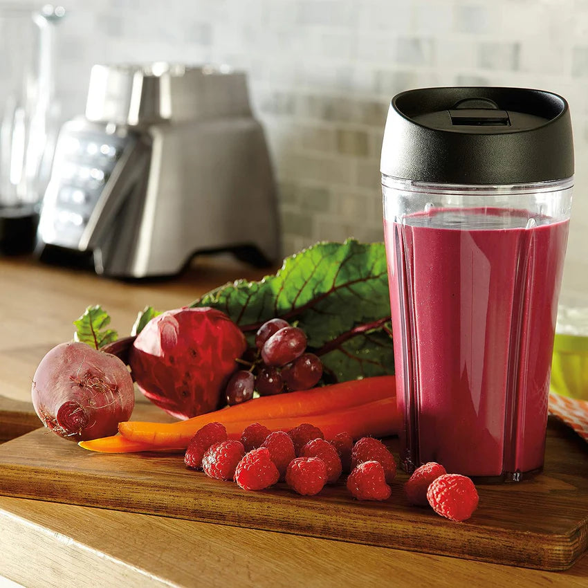 2025 Oster Blender | Pro 1200 with Glass Jar, 24-Ounce Smoothie Cup, Brushed Nickel