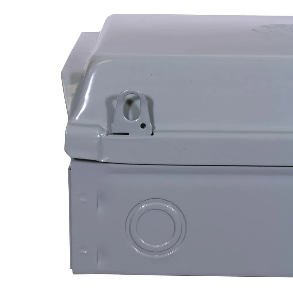 Weatherproof RV Power Panel – 50 Amp & 30 Amp Receptacles, 20 Amp GFCI, NEMA 3R Enclosure