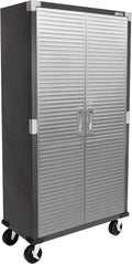 Seville Classics UltraHD Steel Storage Cabinet, 36"W x 18"D x 72"H