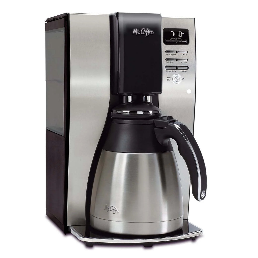 Mr. Coffee 10-Cup Programmable Coffee Maker, Insulated Thermal Carafe