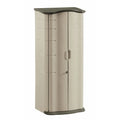 Rubbermaid Vertical Resin Outdoor Storage Shed – Weather-Resistant Plastic Garden Storage Cabinet