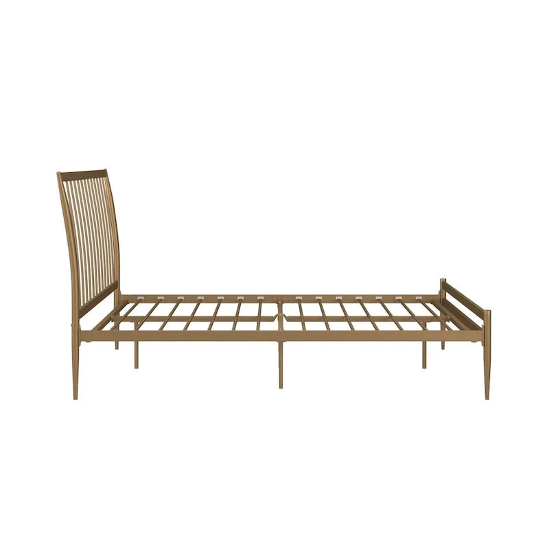 iNSPIRE Q Bold Parkcrest Gold Metal Bed