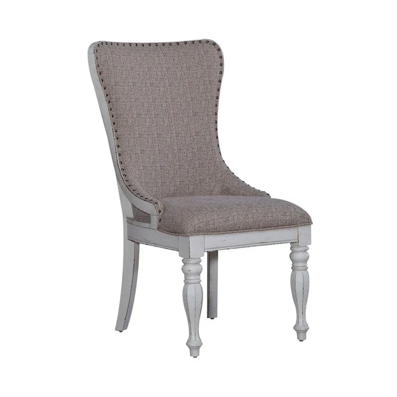 Set of 2 Magnolia Manor Upholstered Wingback Chairs